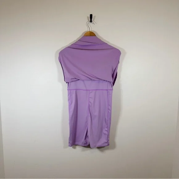 Abercrombie & Fitch Light Purple Lavender Traveler Medium Tall Mini Skort Dress - Picture 3 of 11